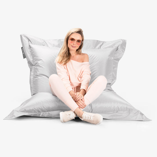 Sedací vak XXL venkovní - SmartCanvas™ Bílá 05