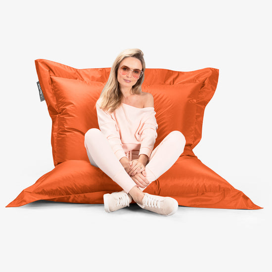 Sedací vak XXL venkovní - SmartCanvas™ Oranžová 05