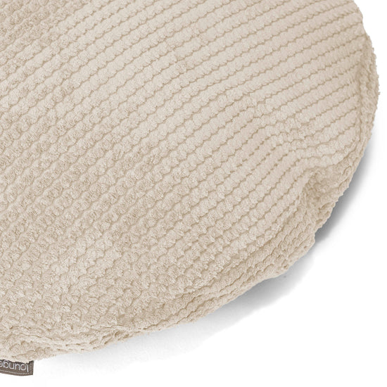 Kulatý Povlak na Polštář 50cm - Pom pom Slonovinová 02