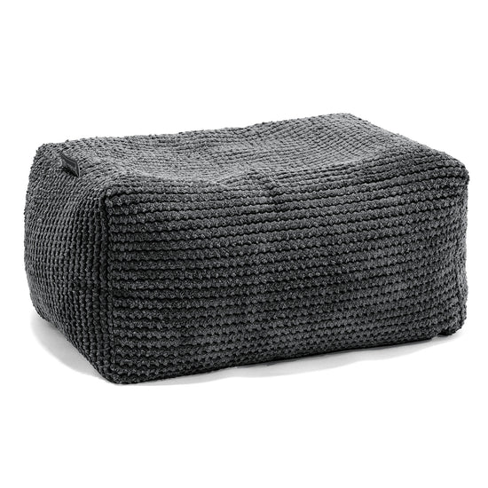 Malá podnožka - Pom pom Černá 01