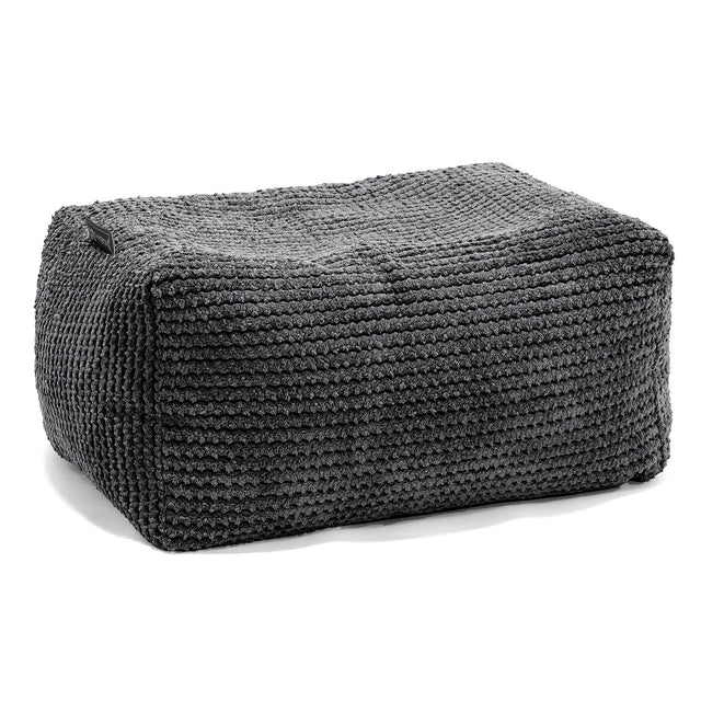 Malá podnožka - Pom pom Černá 01