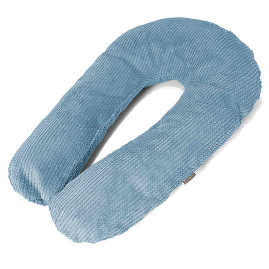 Objímací polštář - Pom pom Azurová 01