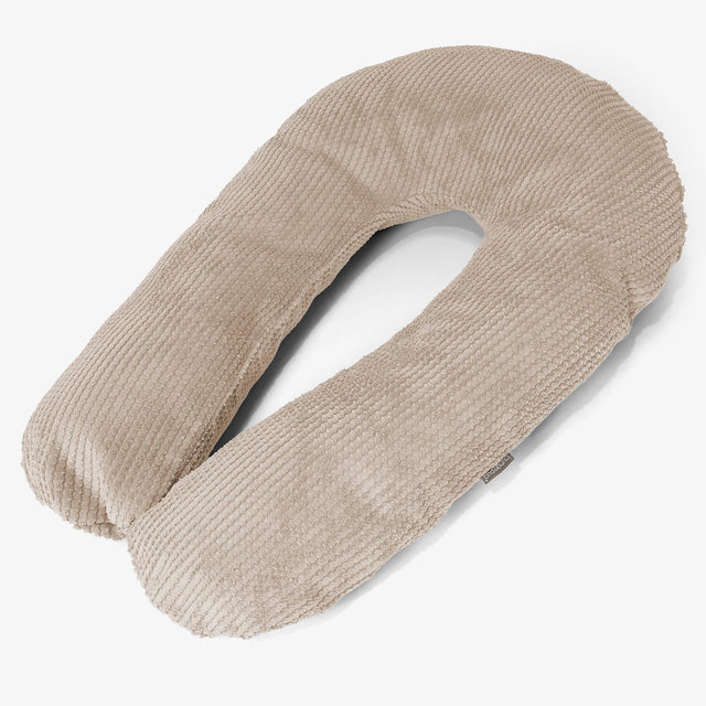 Objímací polštář - Pom pom Slonovinová 01