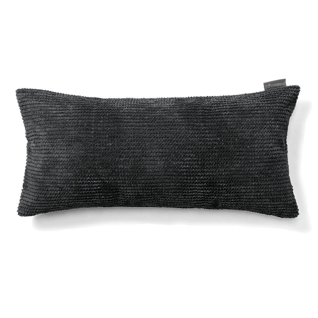 Obří Povlak na Polštář 40 x 70 cm - Pom pom Černá 01