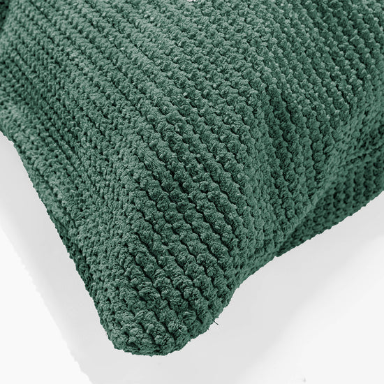 Obří Povlak na Polštář 40 x 70 cm - Pom pom Mechová Zelená 02