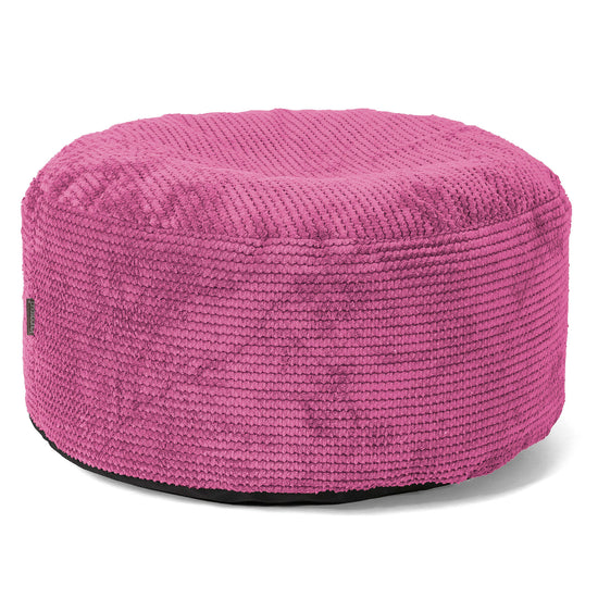 Ottoman Puf s Podnosem - Pom pom Růžová - 02