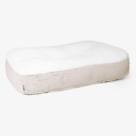 Pelíšek pro psy Sloucher XL - Umělá králičí kožešina Zlato-hnědá 01