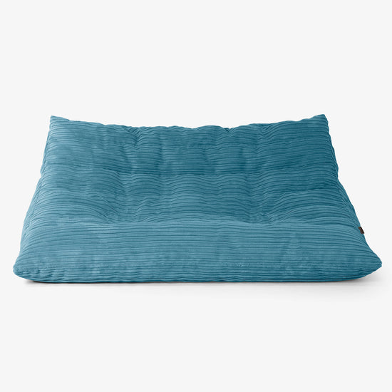 Podlahová pohovka Noah se sedacím vakem - Manšestr Modrozelená 01