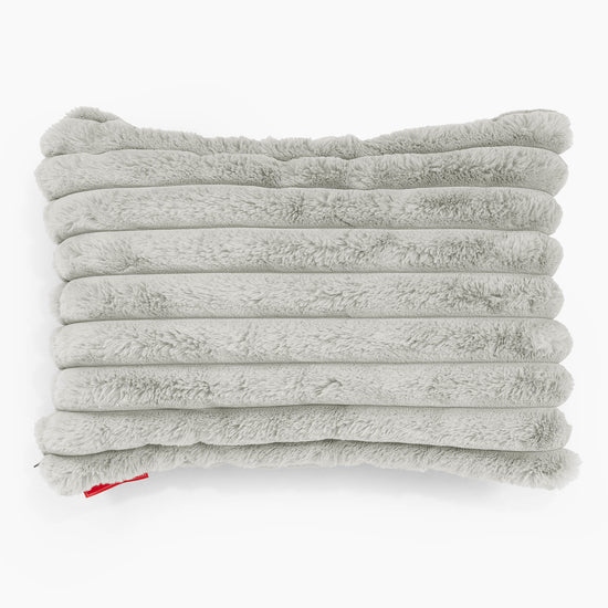 Povlak na Polštář 35 x 50cm - Ultra plyšový kord Šalvějová zelená 01