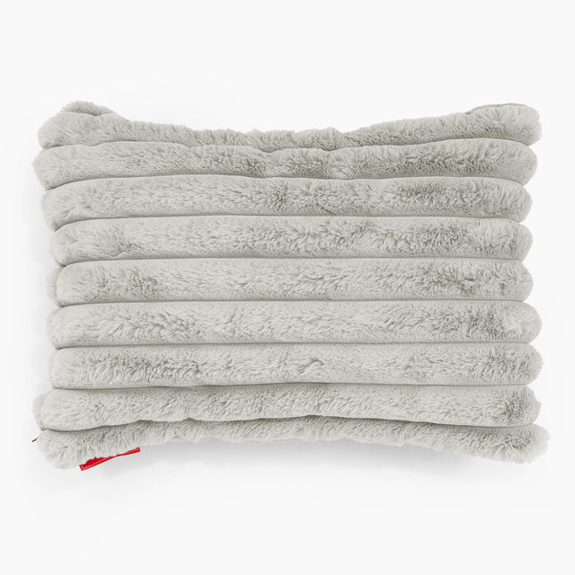 Povlak na Polštář 35 x 50cm - Ultra plyšový kord Šalvějová zelená 01