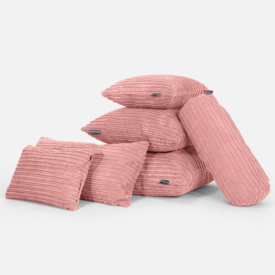 Povlak na Polštář 35 x 50cm - Manšestr Broskvová 04