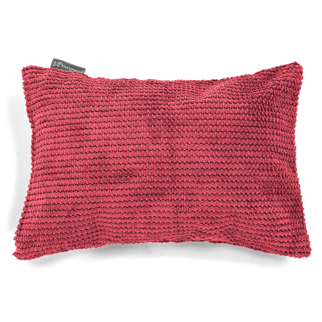 Povlak na Polštář 35 x 50cm - Pom pom Pastelově červená 01