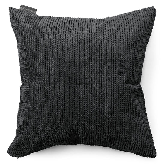 Povlak na Polštář Velký 70 x 70cm - Pom pom Černá 01