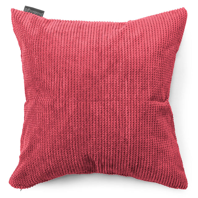 Povlak na Polštář Velký 70 x 70cm - Pom pom Pastelově červená 01