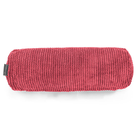 Relaxační Povlak na Polštář 20 x 55cm - Pom pom Pastelově červená 02