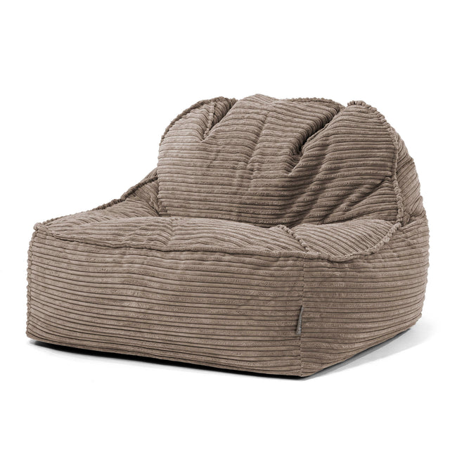 Sedací pytel Sloucher 2.0, křeslo - Manšestr Holubí šeď 01