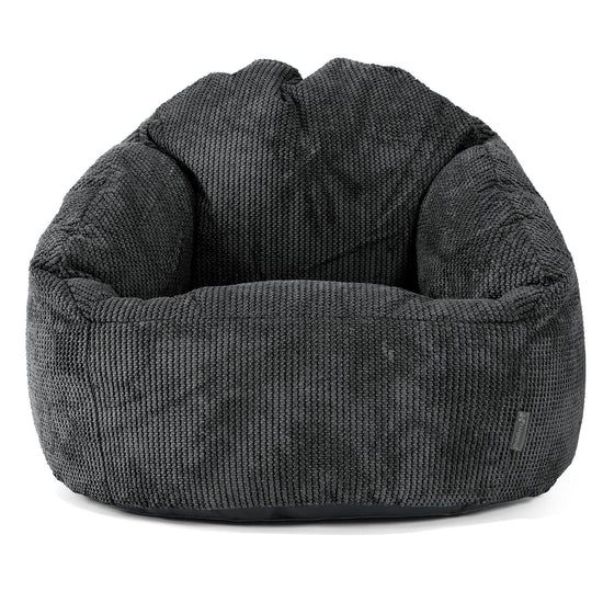 Sedací vak křeslo Bubble - Pom pom Černá 01