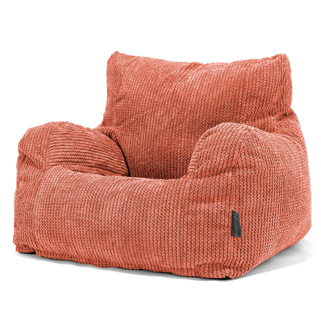 Sedací vak křeslo Josephine - Pom pom Dýňová Oranžová 01