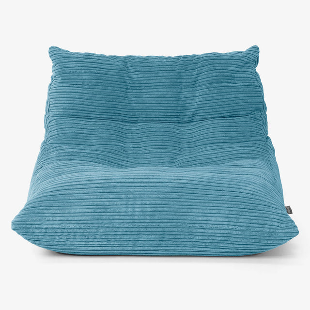 Sedací vak Noah na podlahu - Manšestr Modrozelená 01