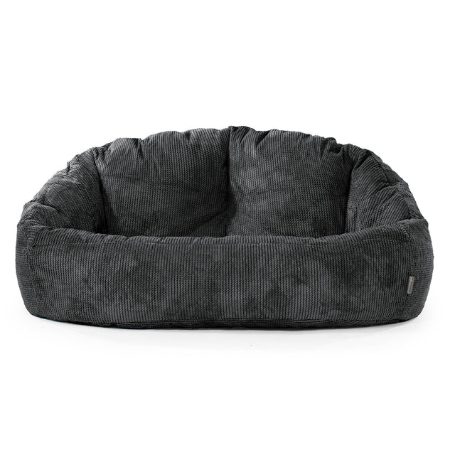Sedací vak pohovka Bubble - Pom pom Černá 01