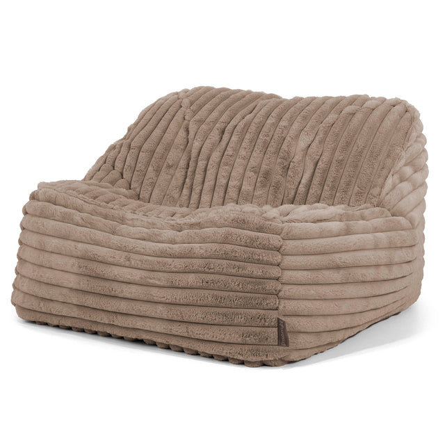 Sedací pytel Sloucher, křeslo - Ultra plyšový kord Norek 01