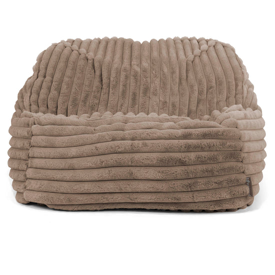 Sedací pytel Sloucher, křeslo - Ultra plyšový kord Norek 02