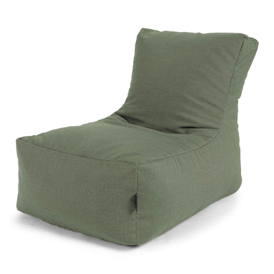 Venkovní sedací vak zahradní lehátka - Sunbrella Olivová 02