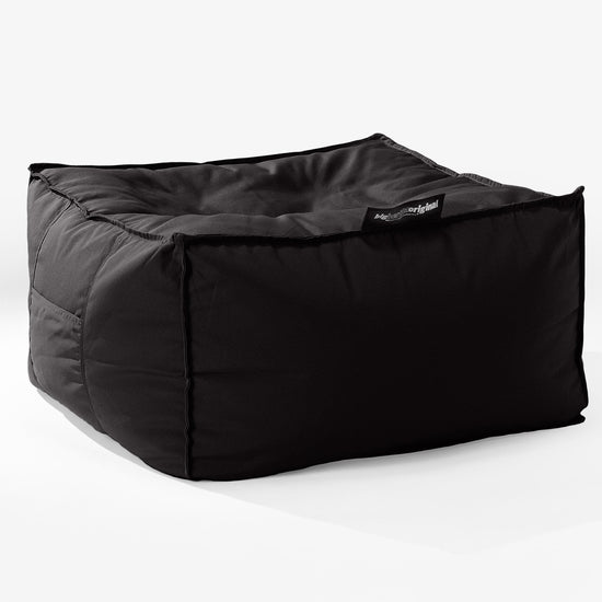 SoleiStorm™ Ultra 2000 h+ Velký hranatý puf - Černá 01