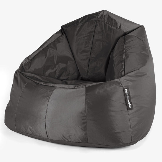 Dětský Sedací Vak ve Stylu Cocoon 2 do 6 let - SmartCanvas™ Tmavomodrá šeď 01
