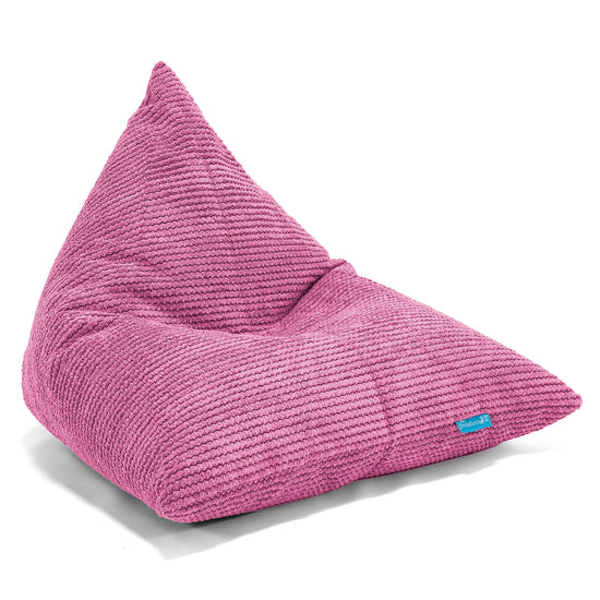 Dětský hráčský sedací vak - Pom pom Růžová 01