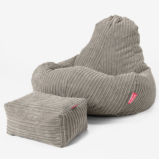 Hráčský sedací vak Ultra Lux - Manšestr Norek 02