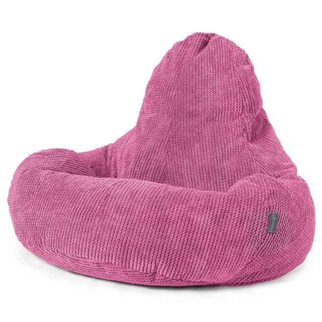 Hráčský sedací vak Ultra Lux - Pom Pom Růžová 01