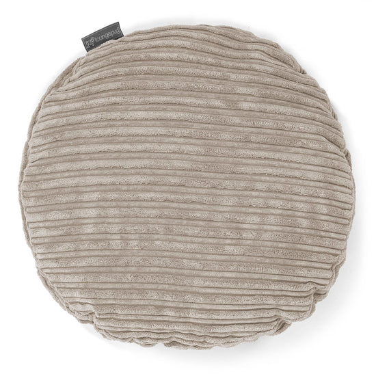 Kulatý Polštář 50cm - Manšestr Norek 01