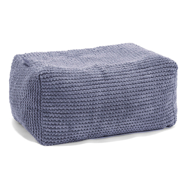Malá podnožka - Pom pom Fialová 01