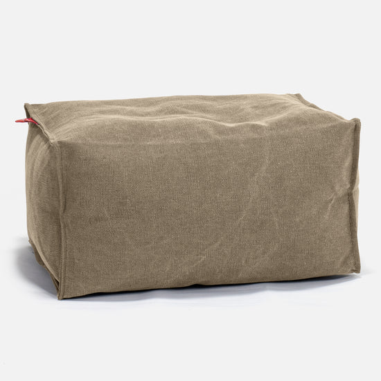 Malá podnožka - Stonewashed džínovina Zemitá 01