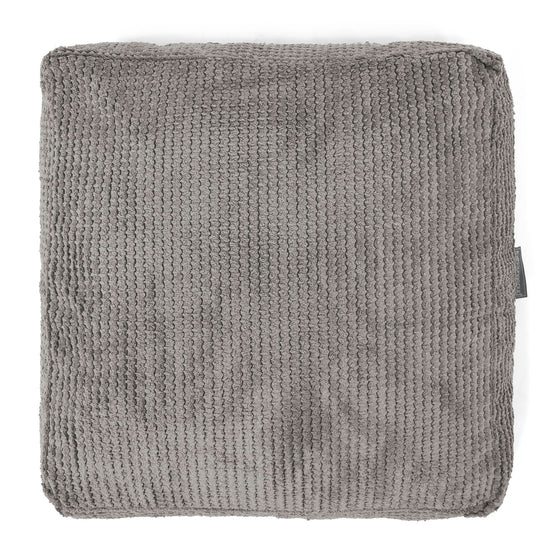 Podlahový Polštář - Pom pom Tmavě šedá 03