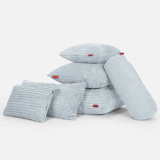 Polštář 35 x 50cm - Manšestr Dětská Modrá 04