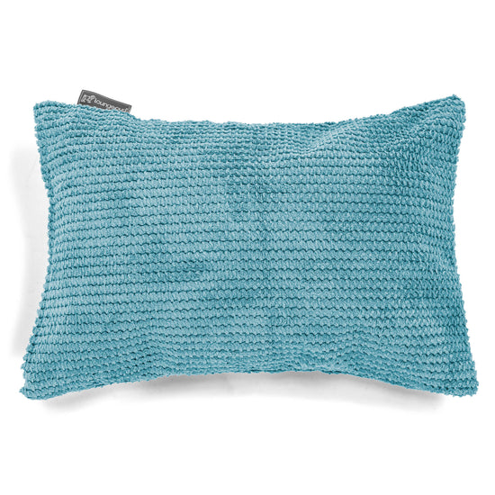 Polštář 35 x 50cm - Pom pom Modrozelená 01
