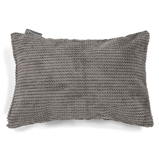 Polštář 35 x 50cm - Pom pom Tmavě šedá 01
