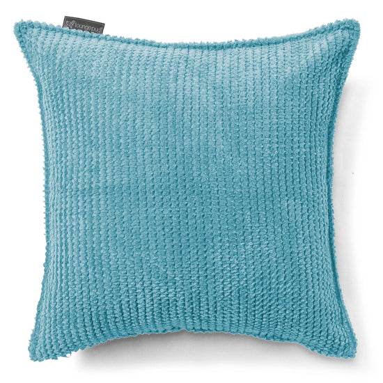 Polštář 47 x 47cm - Pom pom Modrozelená 01