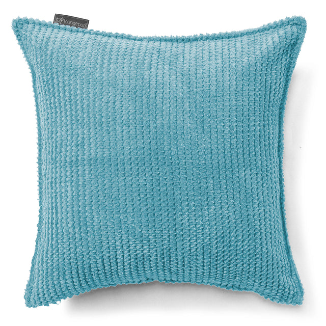 Polštář 47 x 47cm - Pom pom Modrozelená 01