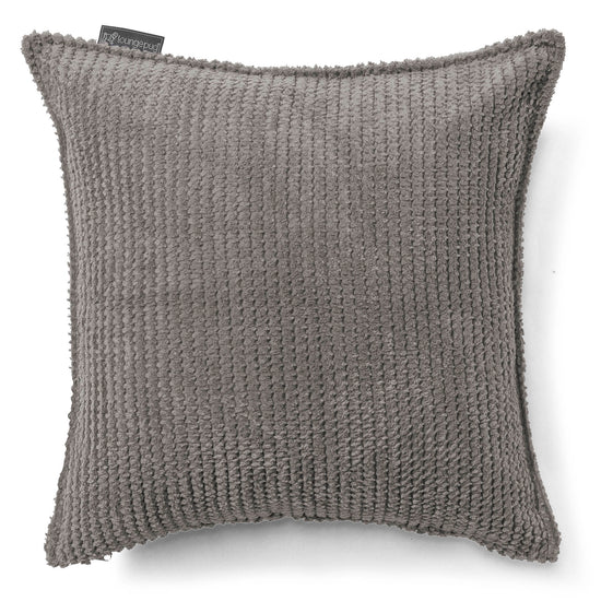 Polštář 47 x 47cm - Pom pom Tmavě šedá 01