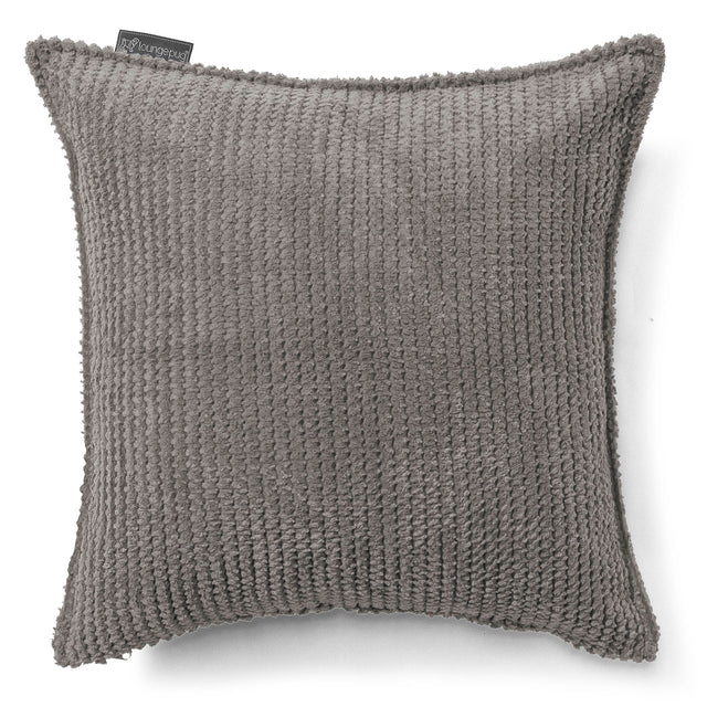 Polštář 47 x 47cm - Pom pom Tmavě šedá 01