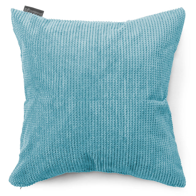 Polštář Velký 70 x 70cm - Pom pom Modrozelená 01