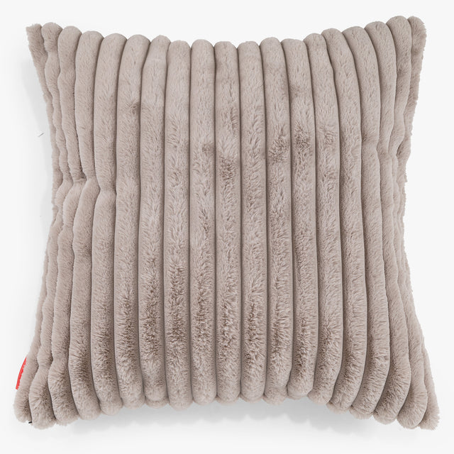 Povlak na Polštář Velký 70 x 70cm - Ultra plyšový kord Norek 01
