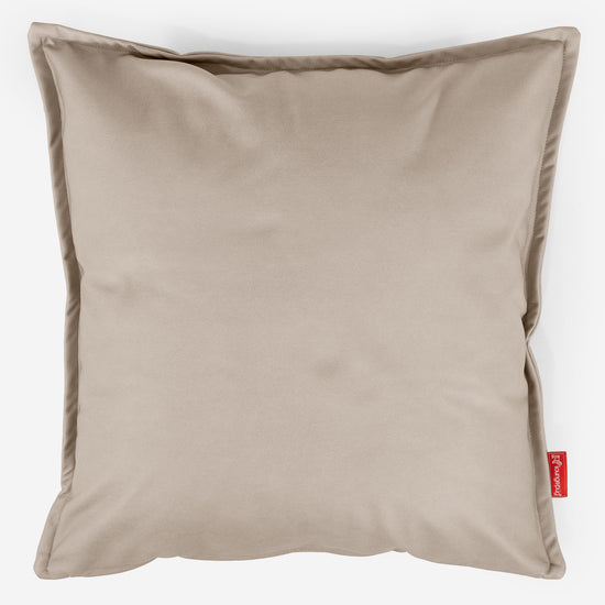 Povlak na Polštář Velký 70 x 70cm - Veganská kůže Slonovinová 01