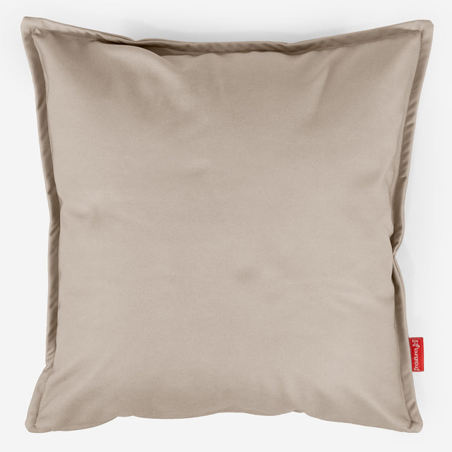 Povlak na Polštář Velký 70 x 70cm - Veganská kůže Slonovinová 01