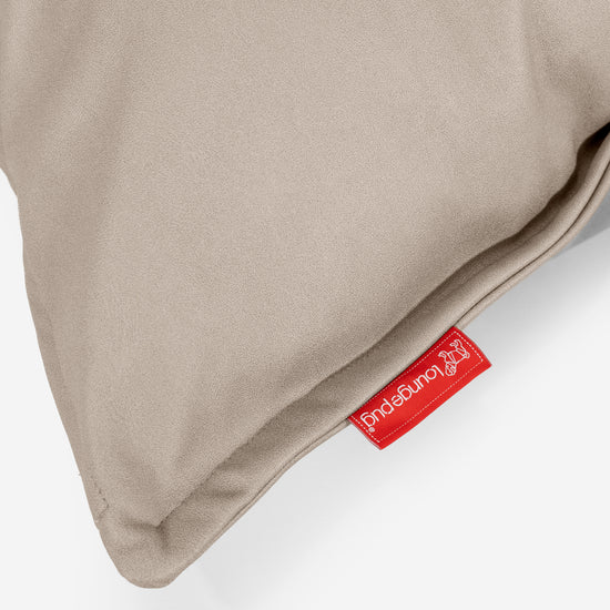 Povlak na Polštář Velký 70 x 70cm - Veganská kůže Slonovinová 03