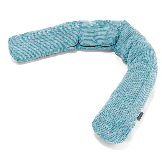 Relaxační polštář XXL - Pom pom Modrozelená 01