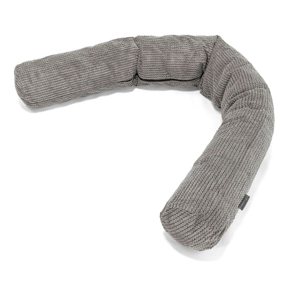 Relaxační polštář XXL - Pom pom Tmavě šedá 01